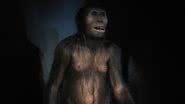 Reprodução ilustrativa da Australopithecus afarensis Lucy - Getty Images