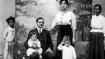 'Retrato de Família', foto de 1910 - Chichico Alkmin/Cia das Letras/Divulgação