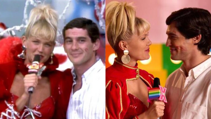 Xuxa e Senna: realidade e ficção - Reprodução/Vídeo e Divulgação/Netflix