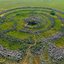 O monumento de Rujm el-Hiri, conhecido como o 'Stonehenge do Oriente Médio'