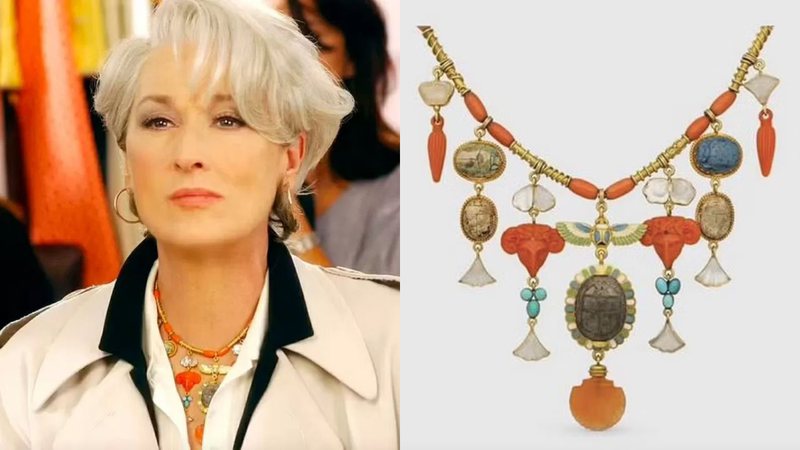 Meryl Streep usou antigo colar em 'O Diabo Veste Prada' - Divulgação