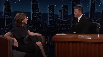 Fernanda Torres no Live with Jimmy Kimmel - Divulgação