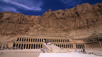 Templo da rainha Hatshepsut - Getty Images