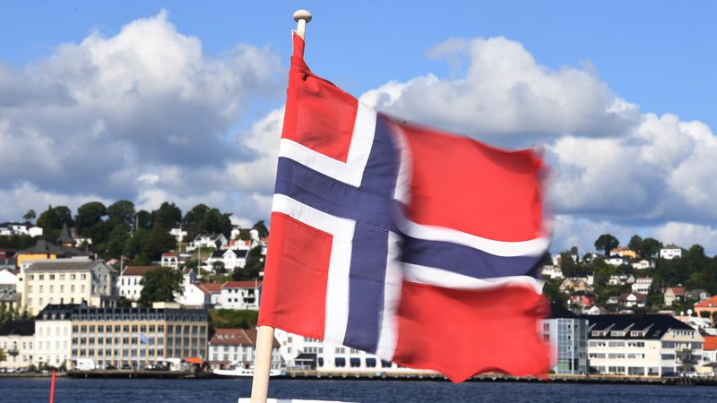 Bandeira da Noruega - Getty Images