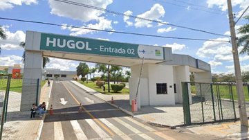 Hospital que mulher morreu em Bonópolis (GO) - Reprodução/Google Street View