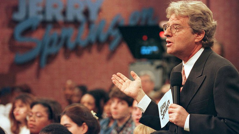 Jerry Springer no 'The Jerry Springer Show' - Getty Images