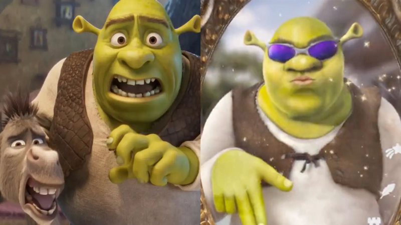 Fanart brasileira aparece no teaser de Shrek 5 - Divulgação/Dreamworks Animation