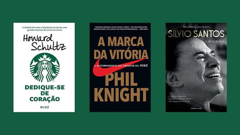 Conheça o mindset de grandes líderes e como eles alcançaram o sucesso por meio das biografias selecionadas - Créditos: Reprodução/Amazon