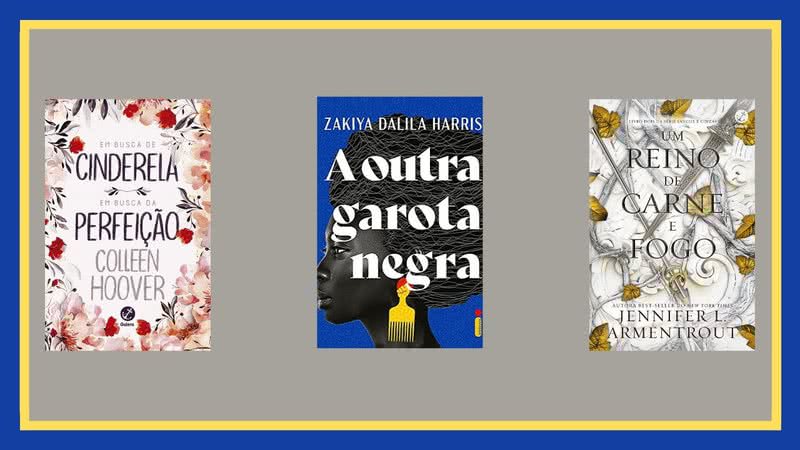 Capas das obras disponíveis na Amazon - Créditos: Reprodução/Amazon