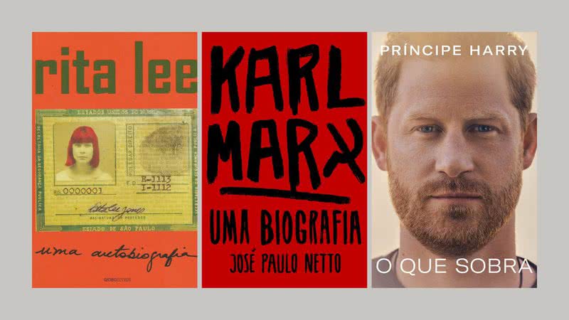 Capa das obras disponíveis na Amazon - Crédito: Reprodução / Globo Livros / Boitempo / Objetiva