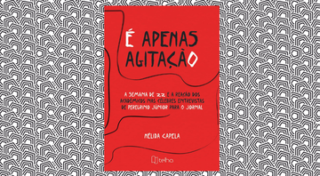 Capa da obra "É Apenas Agitação" (2022) - Crédito: Reprodução / Telha