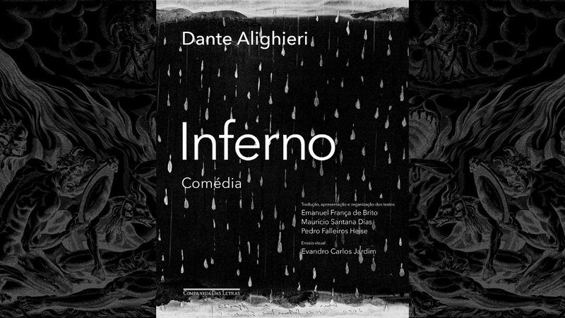 Capa da obra "Inferno" (2021) - Crédito: Reprodução / Companhia das Letras