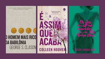 Capa das obras disponíveis na Amazon - Crédito: Reprodução / Galera / HarperCollins / Paralela