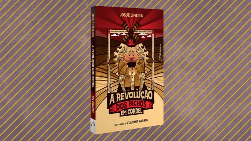 Capa da obra "A revolução dos bichos em cordel" (2022) - Crédito: Reprodução / Yellowfante