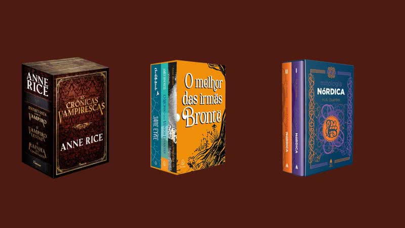 Confira alguns boxes de livros com desconto na Amazon! - Créditos: Reprodução/Amazon