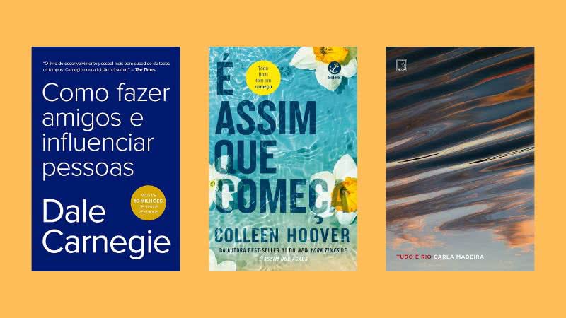 Com Colleen Hoover em destaque, venha das uma olhada em quais foram os títulos mais bem sucedidos deste ano! - Créditos: Reprodução/Amazon