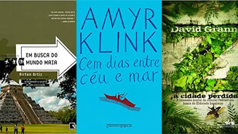 Capas das obras disponíveis no Mercado Livre - Créditos: Reprodução/Mercado Livre