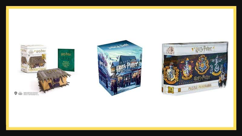 Itens para os colecionadores de Harry Potter. Adquira todos por meio da Amazon! - Créditos: Reprodução/Amazon