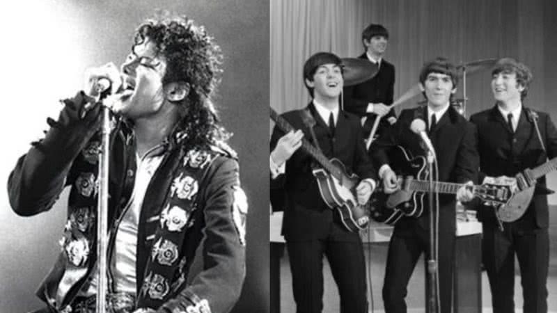 ichael Jackson a The Beatles, respectivamente - Creative Commons