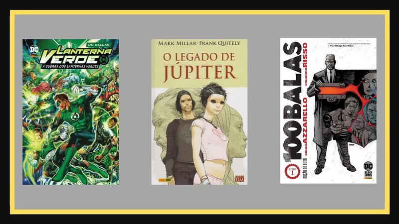 Capas das HQs mais divertidas para sua coleção, todas disponíveis na Amazon - Créditos: Reprodução/Amazon