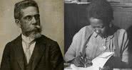 Machado de Assis a Carolina de Jesus, respectivamente - Creative Commons