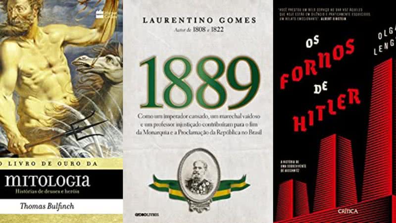 Garanta grandes obras com até 50% de desconto no site da Amazon - Reprodução / HarperCollins Brasil / Globo Livros / Crítica