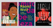 Capas das obras disponíveis na Amazon - Crédito: Reprodução / Zahar / Rosa dos Tempos / Boitempo