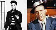 Elvis Presley e Frank Sinatra, respectivamente - Creative Commons