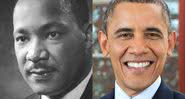 Martin Luther King e Obama, respectivamente - Creative Commons