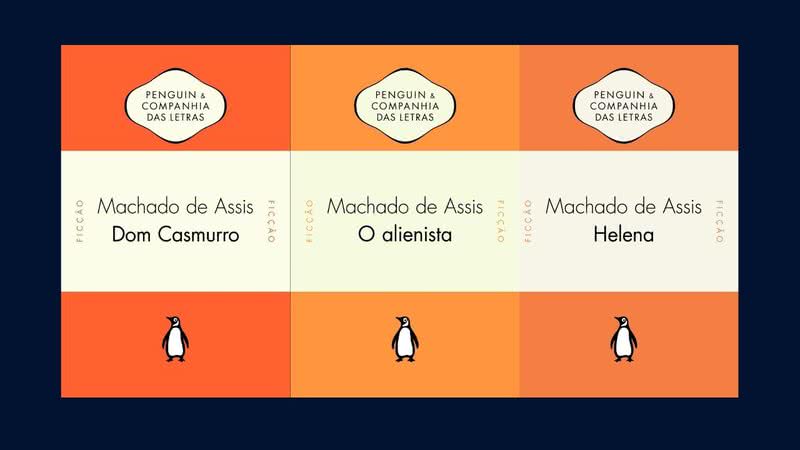 Capas das obras disponíveis na Amazon - Crédito: divulgação / Penguin