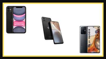 Nós preparamos um Top 10 dos smartphones mais vendidos na Amazon. - Créditos: Reprodução/Amazon