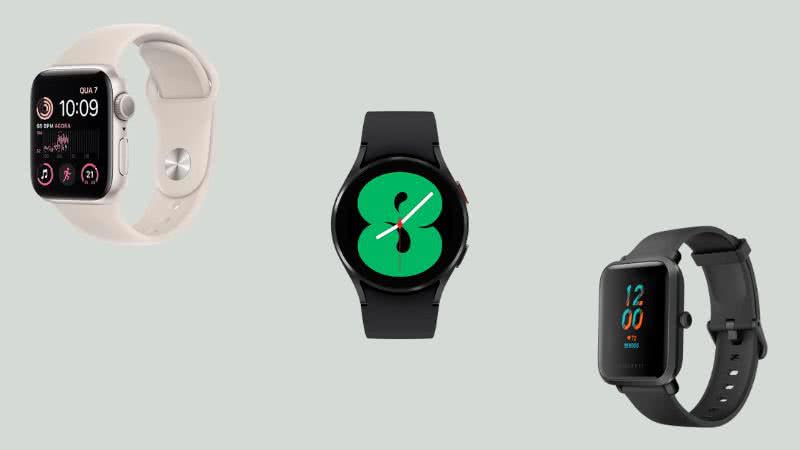 Selecionamos alguns smartwatches com bons preços que você pode se interessar! - Créditos: Reprodução/Amazon