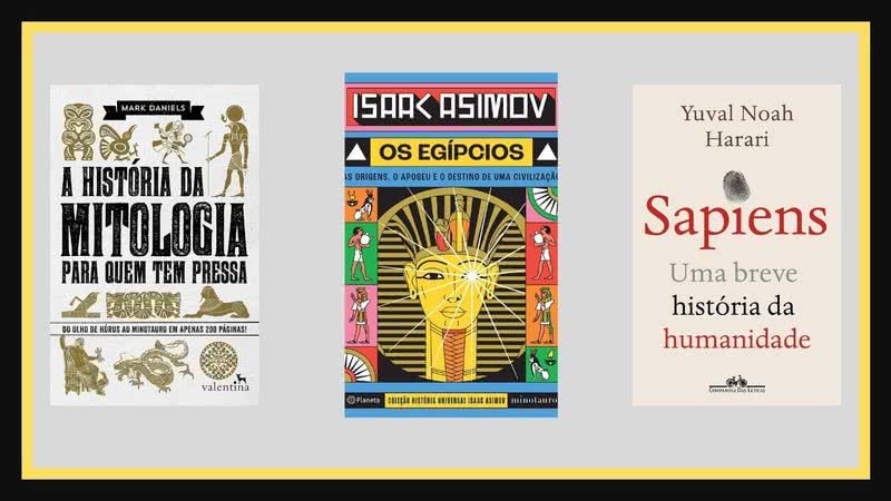 Nós elencamos alguns dos títulos para quem ama estudar a História da humanidade - Créditos: Reprodução/Amazon