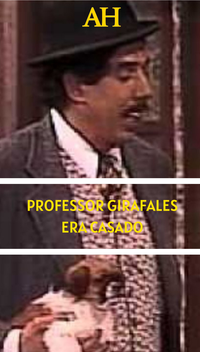 Professor Girafales era casado