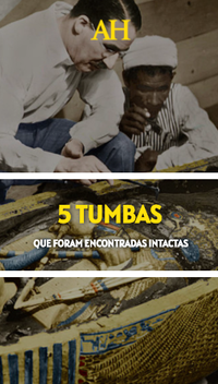 5 tumbas que foram encontradas intactas