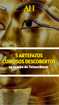 5 artefatos descobertos na tumba de Tutancâmon