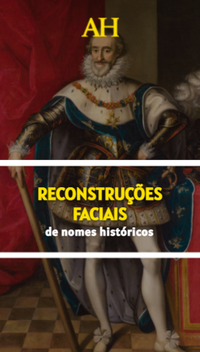 Reconstruções faciais de nomes históricos