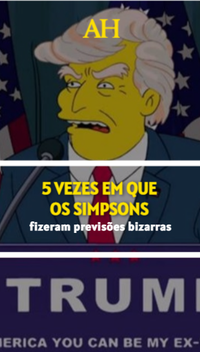 5 vezes em que Os Simpsons fizeram previsões bizarras