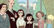 Ilustração de "O diário de Anne Frank em quadrinhos" (2017) - Divulgação/ Editora Record/ David Polonsky