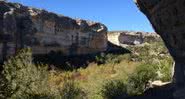 Lower Pecos Canyonlands, no Texas, onde o homem viveu - Divulgação -  Karl Reinhard