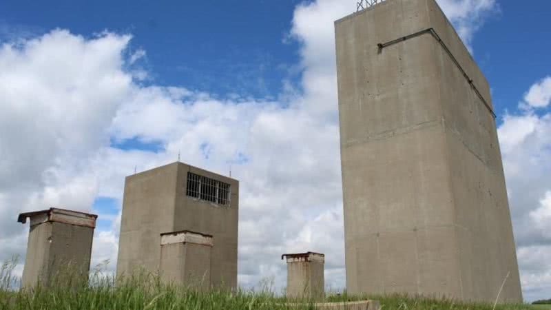 Instalação para lançamento de mísseis na Dakota do Norte, EUA - Divulgação/Leilões da Pifer