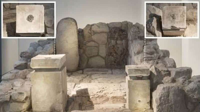 O santuário reconstruído no Museu de Israel - Museu de Israel