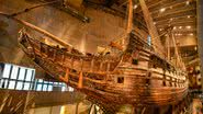 Foto do navio Vasa exposto no Museu Vasa disponível em https://www.flickr.com/photos/jlascar/24562372260 - Jorge Láscar/Flickr