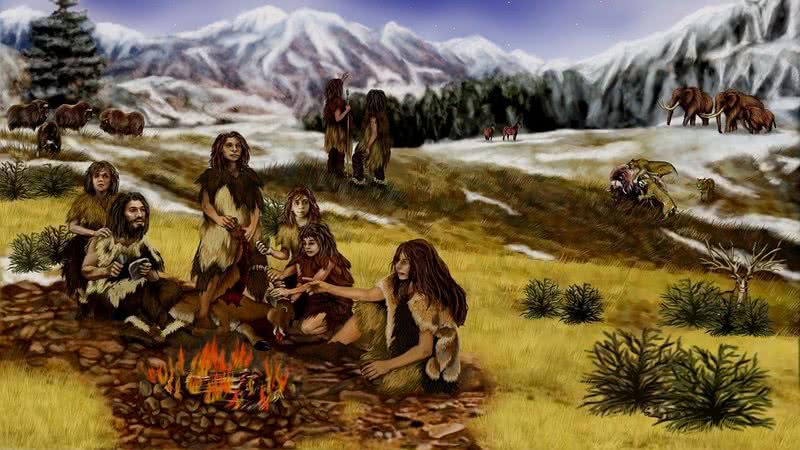 Imagem meramente ilustrativa de Neandertais - Imagem de David Mark por Pixabay