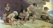 Imagem ilustrativa de neandertais - Wikimedia Commons