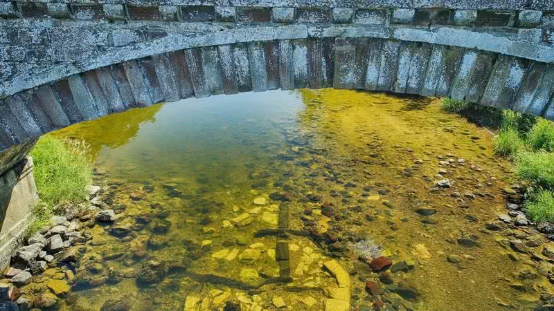 Fotografia da ponte - Divulgação/ BorderArchaeology