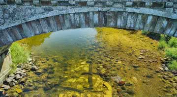 Fotografia da ponte - Divulgação/ BorderArchaeology