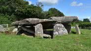 Pedra de Arthur, localizada em sítio arqueológico em Herefordshire, na Inglaterra - Divulgação/Universidade de Manchester