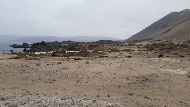 Fotografia do deserto de Atacama, onde os vestígios do episódio foram encontrados - Divulgação/ Universidade de Southampton