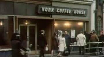 A cafeteria York Coffee House, em York, no ano de 1973 - Divulgação/Blue Peter